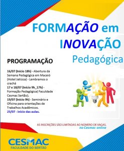 FORMAÇÃO E INOVAÇÃO PEDAGÓGICA 2018 (2)