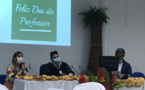 Comemoração- Dia- do- Professor -e -abertura- da- Semana -Acadêmica -Cesmac Sertão .....
