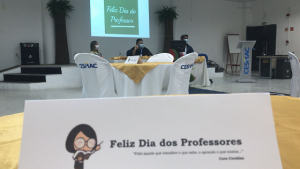 Comemoração- Dia- do- Professor -e -abertura- da- Semana -Acadêmica -Cesmac Sertão .....