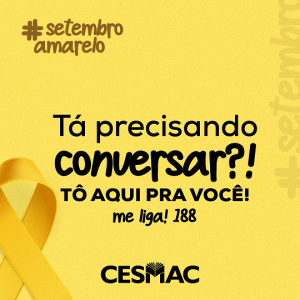 Faculdade Cesmac do Sertão chama a atenção para o “Setembro Amarelo”